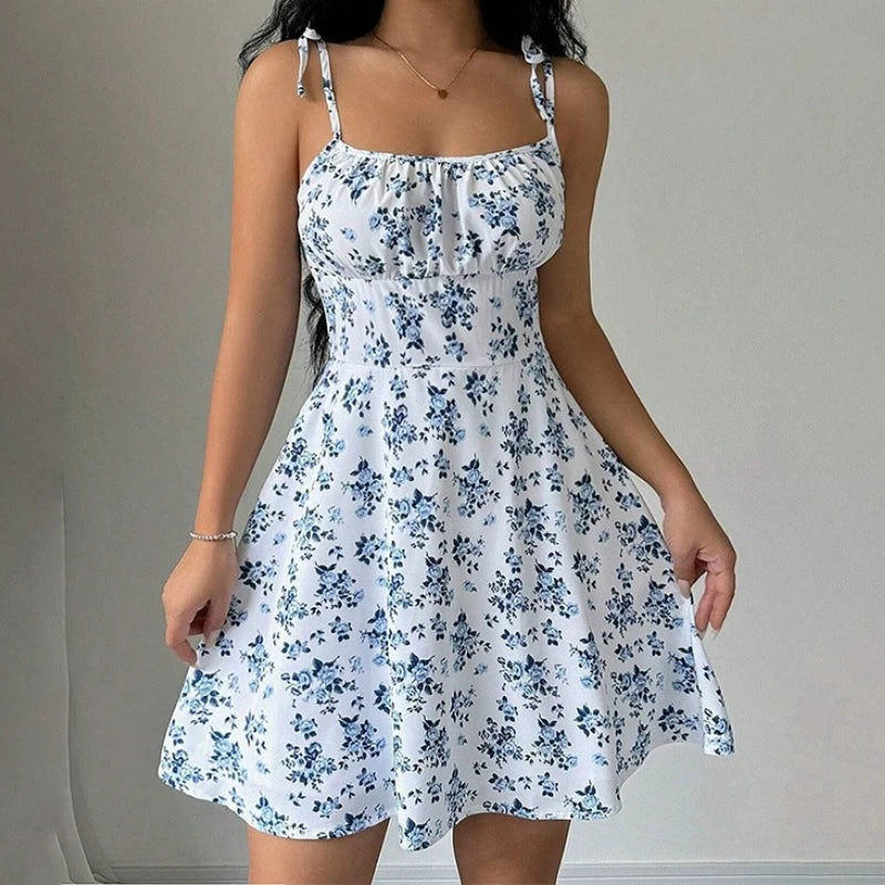 The Bloom Floral Mini Sundress