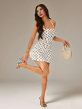 The Lola Polka Dot Mini Dress