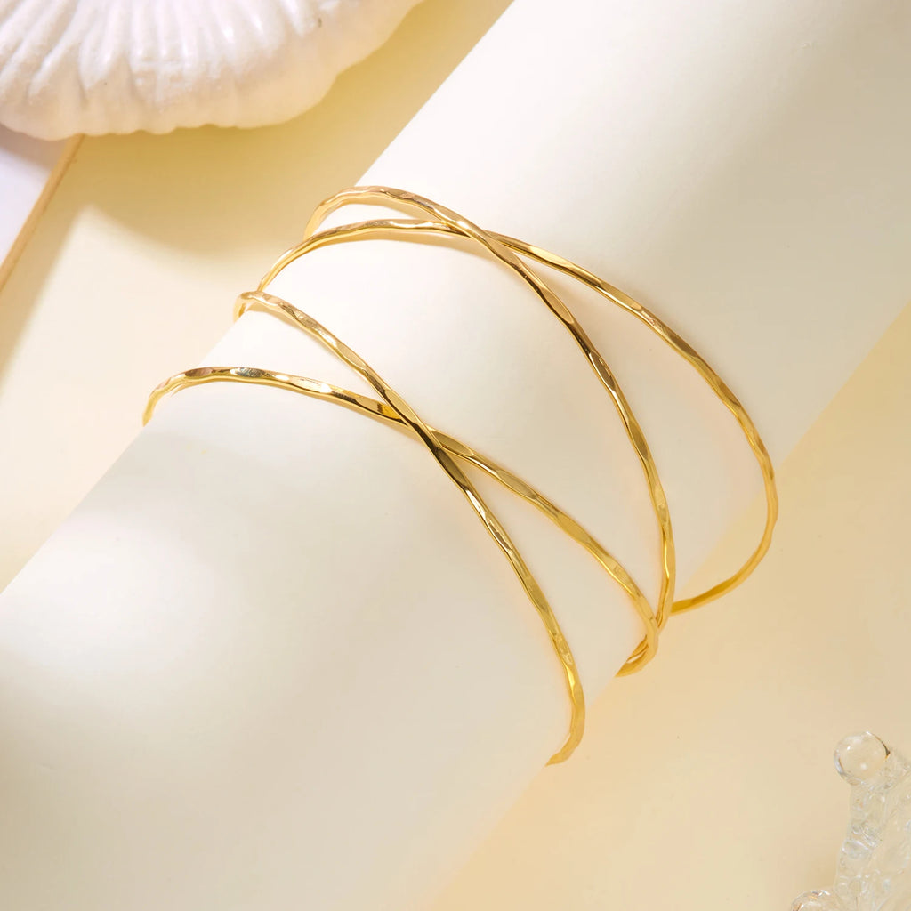 The Aurelia Geometric Arm Cuff