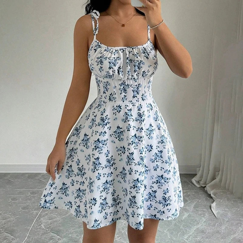 The Bloom Floral Mini Sundress
